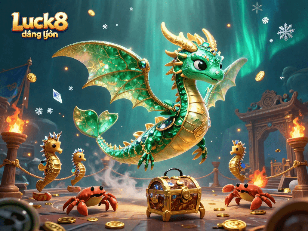Engage in thrilling adventures with Luck8 đăng nhập amidst treasure and excitement in this vibrant casino scene.