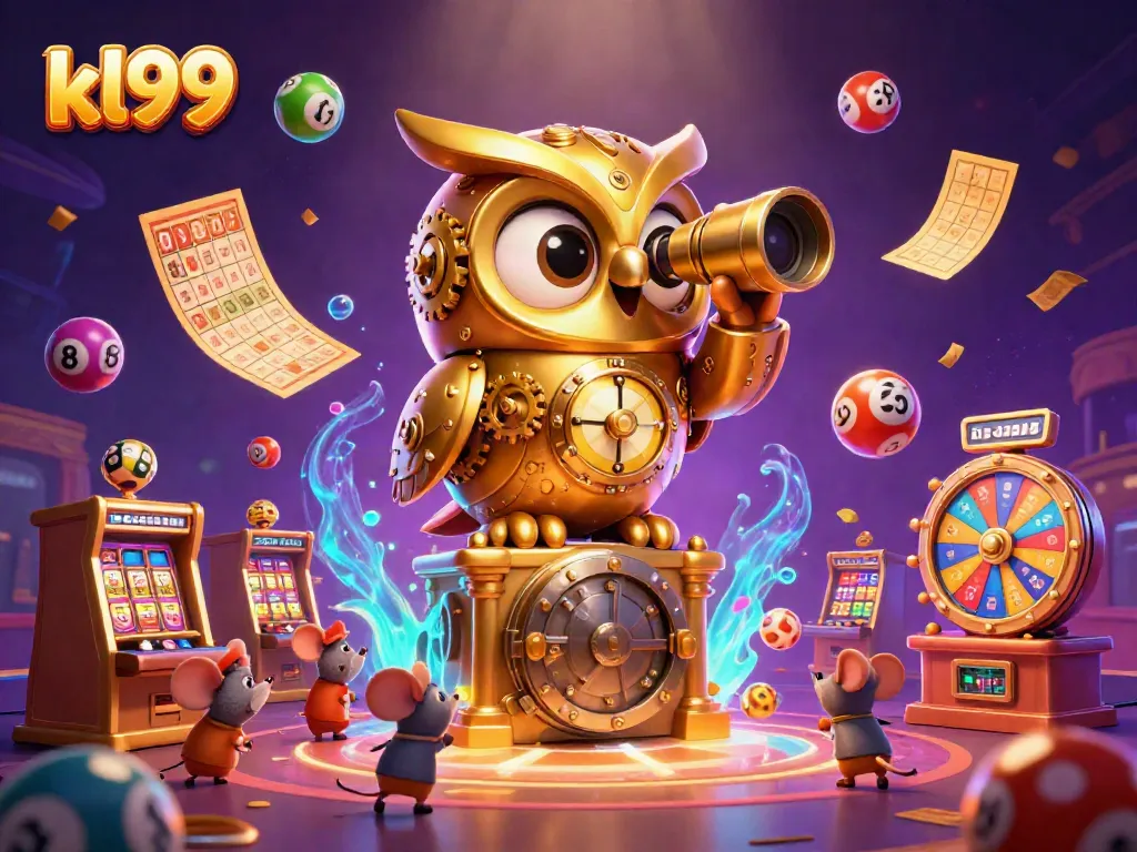 Engage with the captivating world of kl99, featuring a vibrant casino scene with dynamic characters and rich game elements.