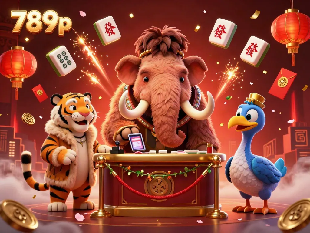 Engage in thrilling casino action with 789p's vibrant bouncer, VIP guests, and rich game elements!