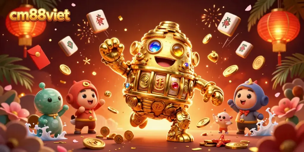 Experience thrilling gameplay at cm88viet with a bustling casino atmosphere filled with vibrant elements.